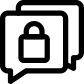 bubble speech icon