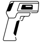 laser thermometer icon