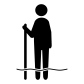 Wading icon