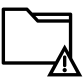 error file folder icon