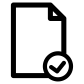 approve file document icon