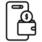 mobile wallet icon