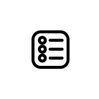 list / categories Icon