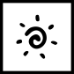 cute sun icon