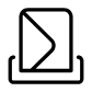 drop letter icon