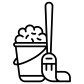 mop bucket icon