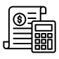 cost estimation icon