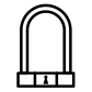 key u lock icon
