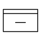 App minus thin icon