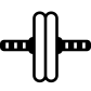 abs roller wheel icon