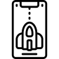 mobile space game icon