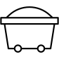 mine trolley icon
