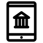 bank tablet icon