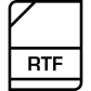 RTF File Name icon