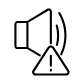 sound problem icon