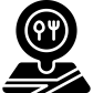 restaurant location icon