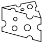cheese cheddar icon
