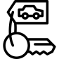 car keys icon