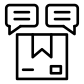 delivery discussion icon