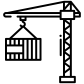 Cargo container icon