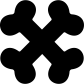 bone cross icon