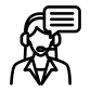 Female agent icon
