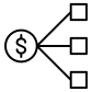 cost allocation icon