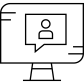 online conversation icon