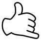 hand sign icon