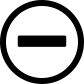 Subtract Button icon