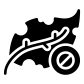 damaged leaf icon