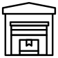 warehouse open icon