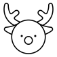 reindeer icon