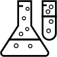 laboratory flask icon