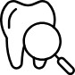teeth examine icon