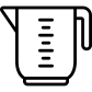 measuring jug icon