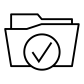 folder accept icon