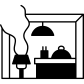 outdoor kitchen icon
