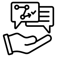 strategic communication icon