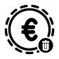 money delete icon