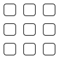 grid menu icon