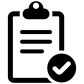 checklist report icon