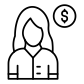 client female icon