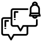 chat notification icon