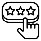 costumer review icon