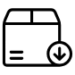 incoming package icon