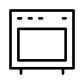 Baking oven icon