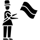 flag bearer icon