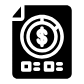 financial contract icon