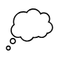 think bubble icon